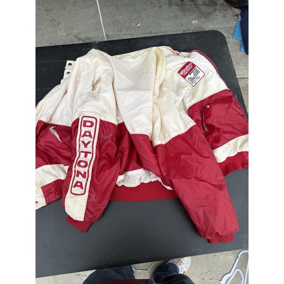 Vintage Daytona 500 Winston Cup Series NASCAR Racing Jacket XL 90s - Picture 10 of 10